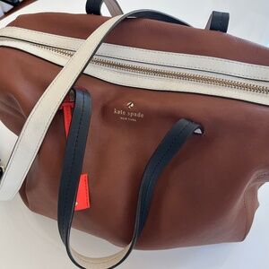 Kate Spade zippered tote bag